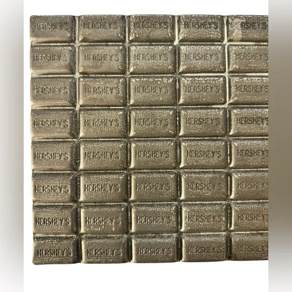 Vintage Hershey’s Chocolate Bar Large Metal Mold - Picture 4 of 5